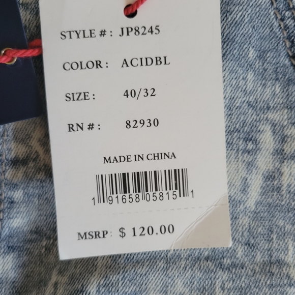 Men's Smoke Rise Denim brand new with tags - Picture 3 of 4